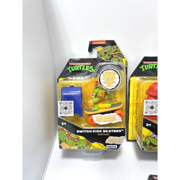 TMNT Switch Kick Skaters Self-Stabilizing Skateboard Collect All 4 Characters - Picture 2 of 10